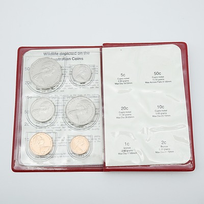 1983 Royal Australian Mint Six Coin Set - Wildlife