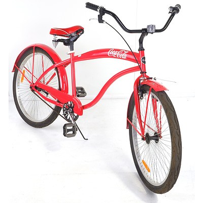 coca cola beach cruiser