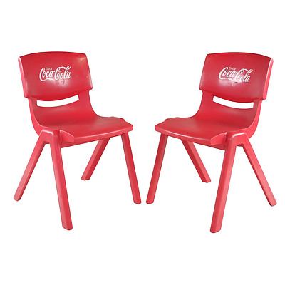 Pair of Coca Cola Chairs, Circa 2000