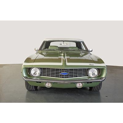 9/1969 Chevrolet Camaro 2d Convertible Green 5.0L