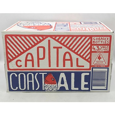 Case of 24x Capital Brewing Co. Coast Ale Bottles