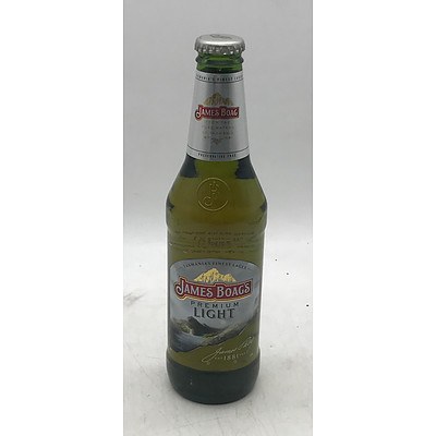 Case of 24x James Boags Premium Light Beer Bottles