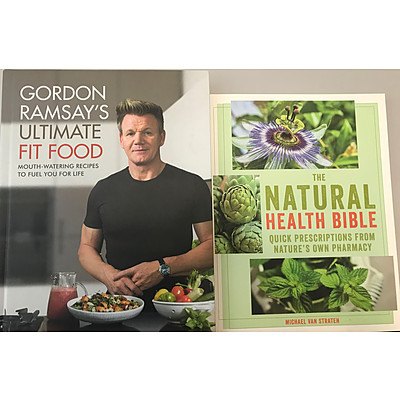 Health Book Pack: Gordon Ramsay's Ultimate Fit Food and The Natural Health Bible
