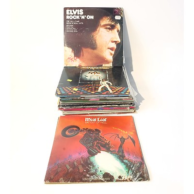 Thirty Two Records, Including Meatloaf, Beegees, ABBA, Rod Stewart, Elvis, Slim Dusty and More