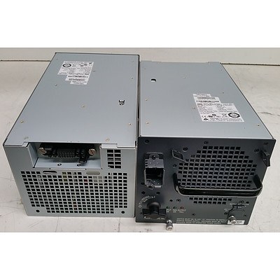 Cisco Catalyst 6500 Series (WS-CAC-3000W V02) Power Supply Modules - Lot of Two