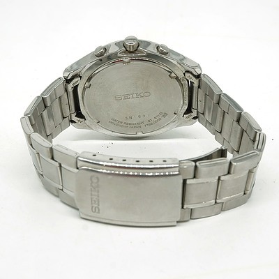Seiko Chronograph Silver Watch