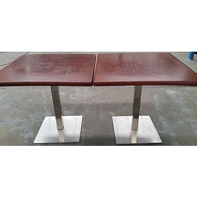 Sigtah Cafe Table - Lot of Two