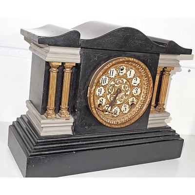 Antique American Session Mantle Clock