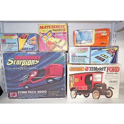 Collection of Vintage Boxed Matchbox and Other Cars