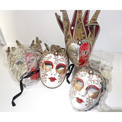 Four Venetian Masks