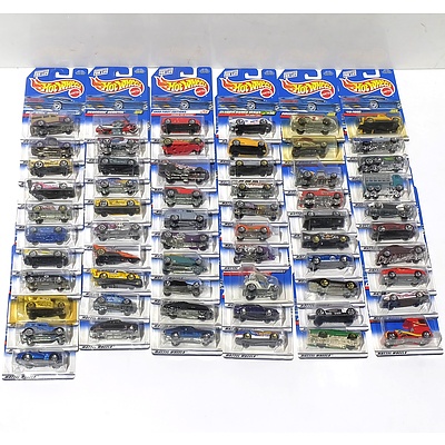 Sixty One Hot Wheels Model Cars from 2001