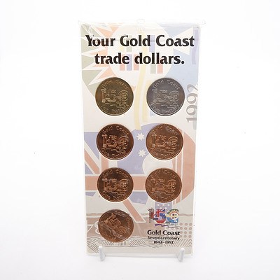 1992 Gold Coast Sesquicentenary Trade Dollars