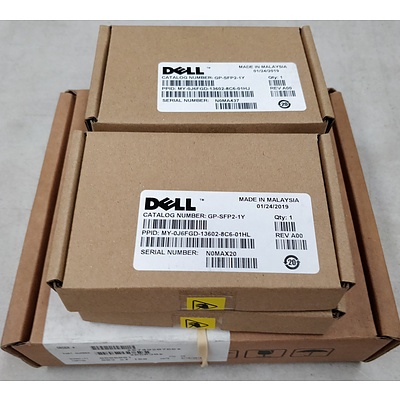 Dell Transceiver Modules - Brand New - Lot of 6