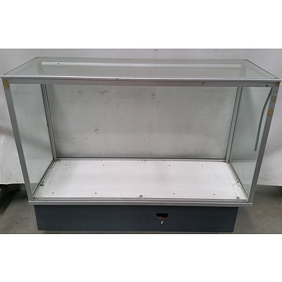 Glass Store Display Cabinets - Lot of Two