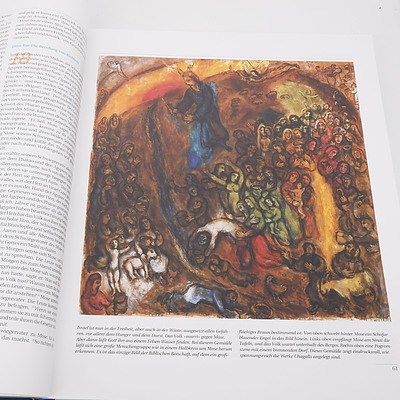Marc Chagall Illustrated Die Grosse Chagall Bibel in German with Slip Case