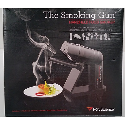 PolyScience The Smoking Gun Handheld Food Smoker and Sous Vide Wood Chips