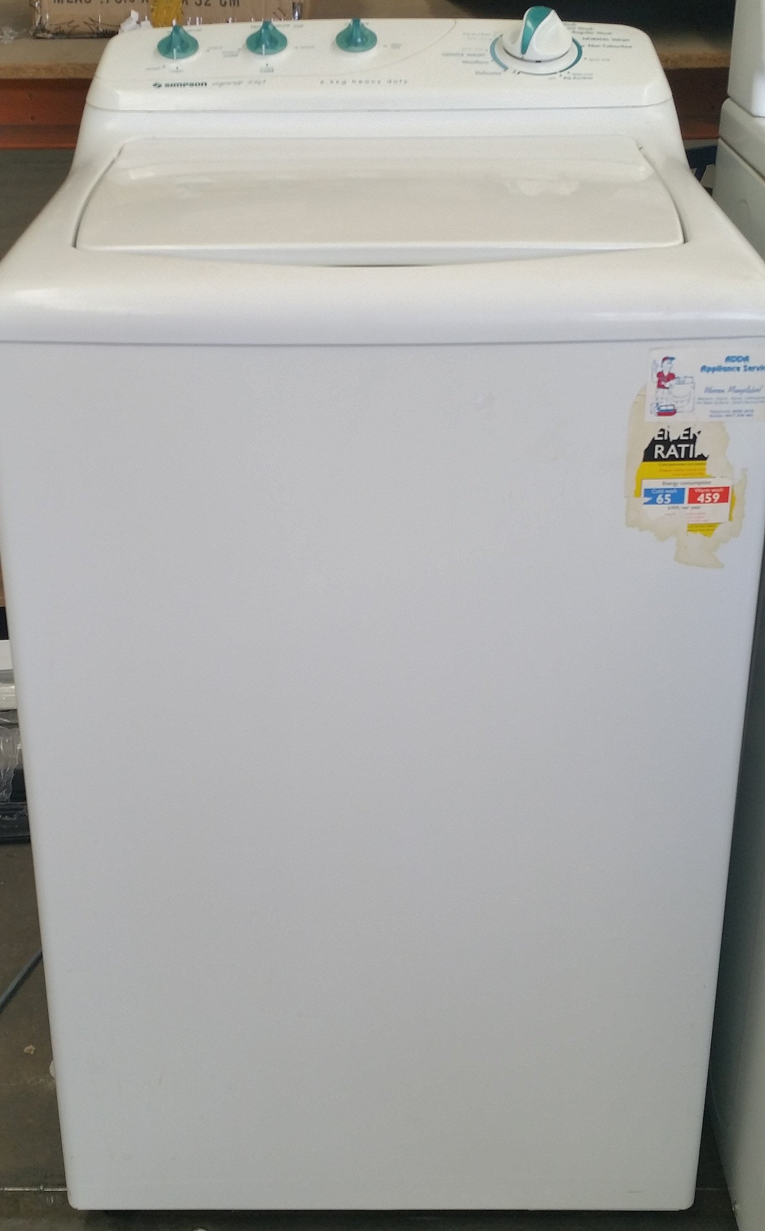 simpson washing machine 5.5 kg top loader price