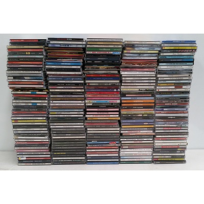 Approximately 200 CDs