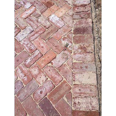 Canberra Red Clay Bricks - Lot of 270