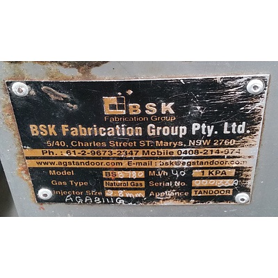 BSK Natural Gas Tandoor Oven