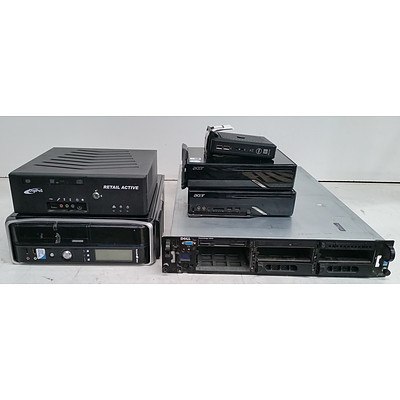 Assorted Desktop Computers & Components - Lot of Six