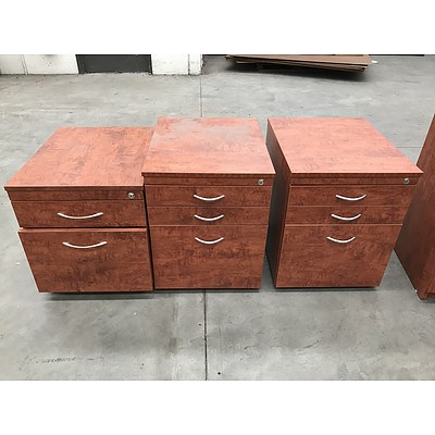 Assorted Laminate Office Storage Furniture - Lot of 4