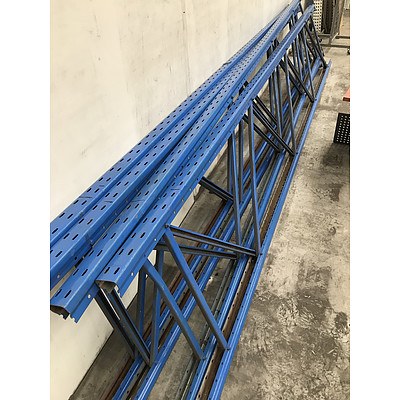 Dexion Pallet Racking Uprights - Lot of 4