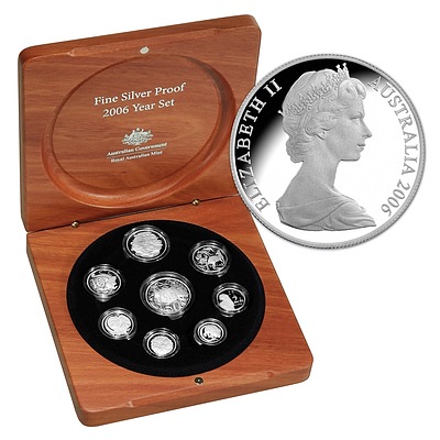 Australia 2006 Fine Silver Proof Year Set