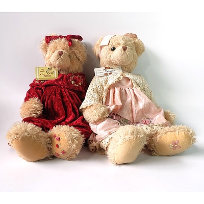 Two Settler 60cm Teddy Bears, Theresa and Rebecca