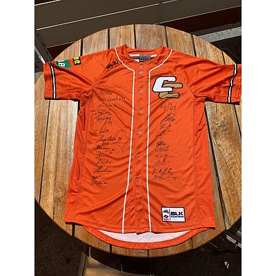 Canberra Cavalry Jersey Signed by the 2019 Squad