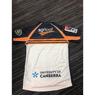 2019 Plus500 Brumbies Jersey Signed by the 2019 Squad