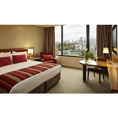 Overnight Accommodation at the Melbourne Parkview Hotel and a Round of Golf with Carts at Club Mandalay Vouchers - Total Value $600
