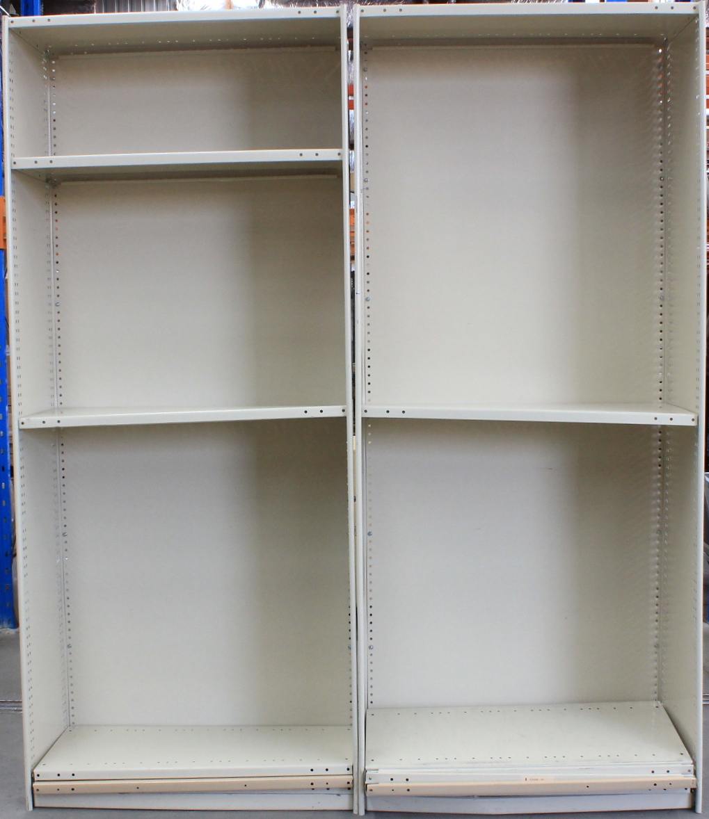 Two Bays of Brownbuilt Shelving Lot 1083128 ALLBIDS