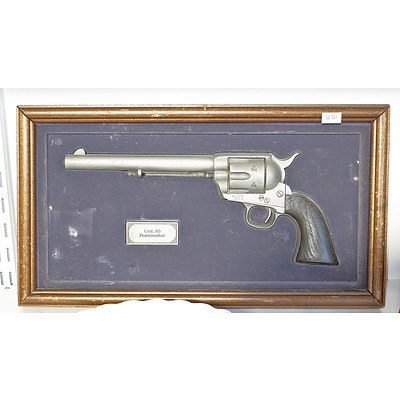 Replica Framed Colt 45