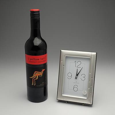 Pierre Cardin clock & red wine II