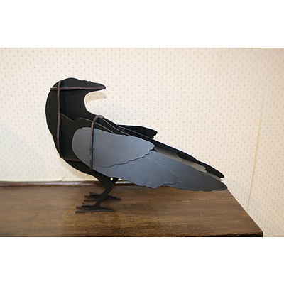 Contemporary bird ornament  - small  II