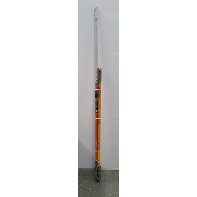 3 Painting Extension Poles, One Telescoping