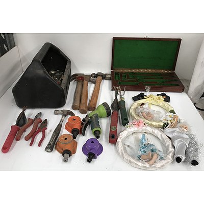 Assorted Tools and Other Household Items
