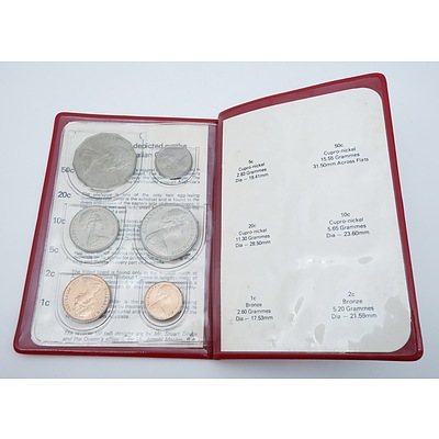 1978 Royal Australian Mint Six Coin Set - Wildlife