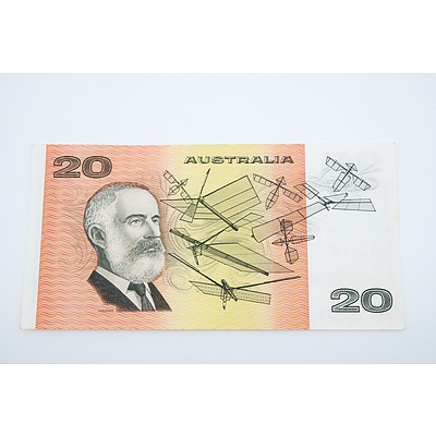 1993 Australian Twenty Dollar Banknote - Uncirculated