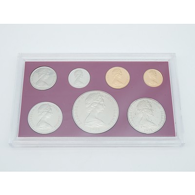 1972 Cook Islands Seven Coin Proof Set
