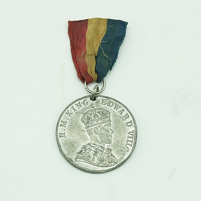 1937 King Edward VIII Coronation Medal - Westminster Abbey