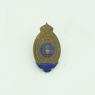 1938 Newcastle NSW Regional Missionary Eucharistic Congress Medal