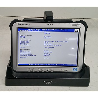 Panasonic (FZ-G1AABJKBA) FZ-G1 ToughPad Core i5 (3437U) 1.90GHz 10.1-Inch Rugged Tablet