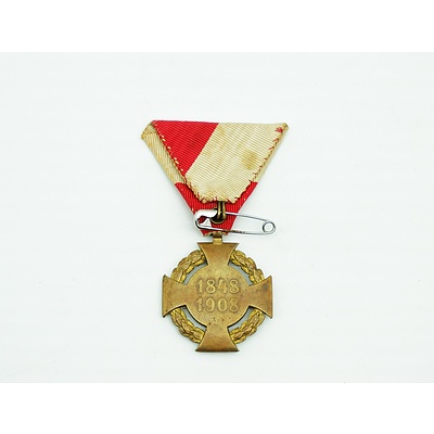 Crowning Jubilee Medal 1908