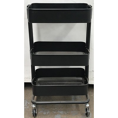 Three Tier Stationary Trolley