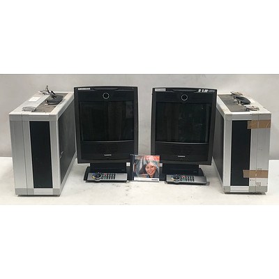 Tandberg 1000 MXP Video Conferencing Units in Carry Cases x2