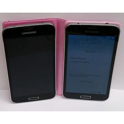 Samsung Galaxy S5 (SM-G900I) 4G Touchscreen Mobile Phone - Lot of Two