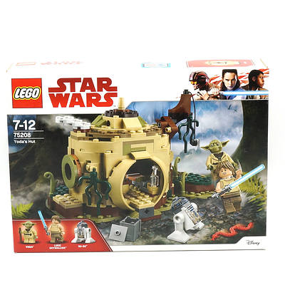 Star Wars Lego 75208 Yoda's Hut, New 