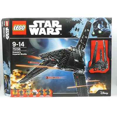 Star Wars Lego 75156 Krennic's Imperial Shuttle with Figures, Box and Manual